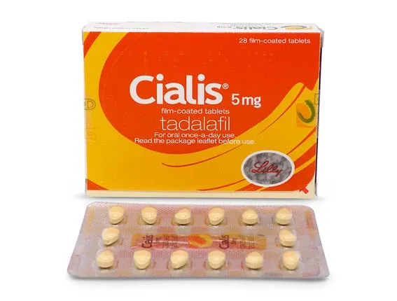 Cialis 5 mg carton and tablet blister