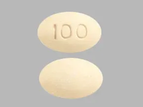Stendra 100 mg tablet, front and back Stendra 100 mg tablet, front and back