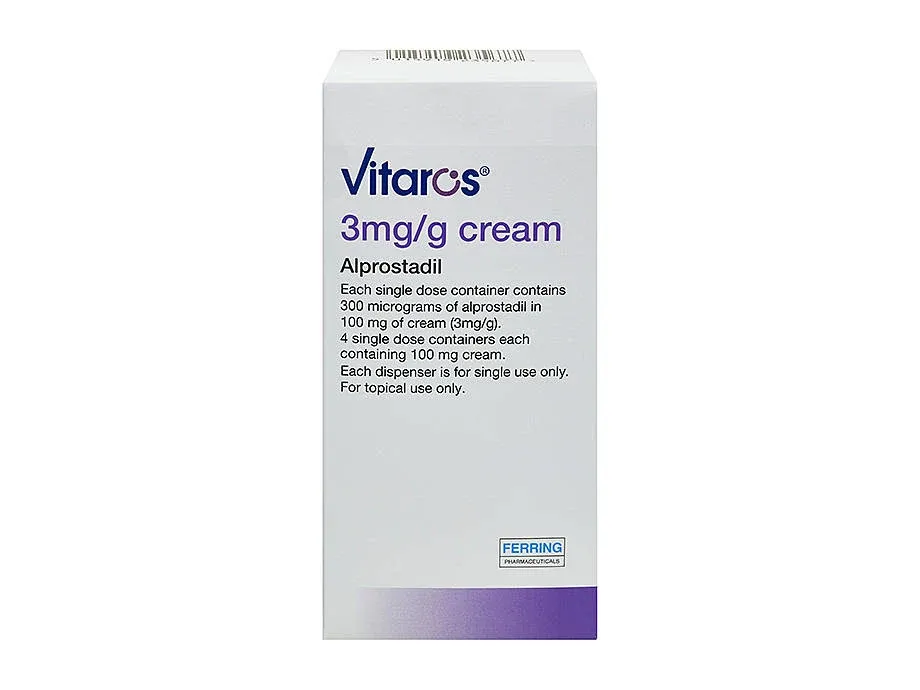 Vitaros 3 mg/g cream carton