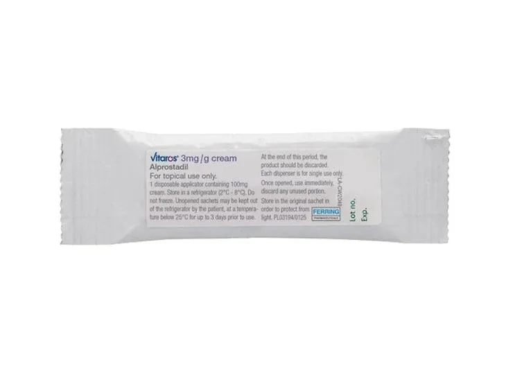 Vitaros 3 mg/g cream sachet Vitaros 3 mg/g cream sachet